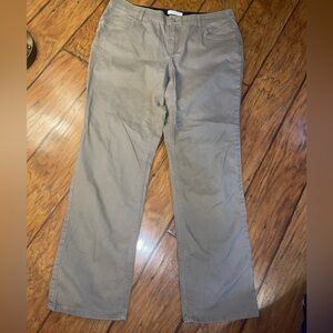 CJ Banks Women's tan khaki slacks pants size 16w